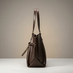 sac lycéenne simili cuir confort - Vue 2 - sac lycéenne