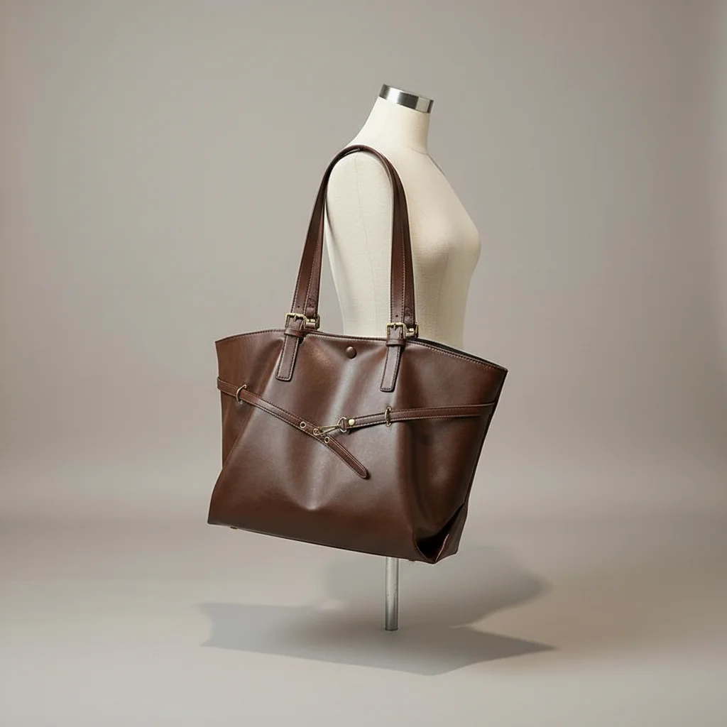 sac lycéenne simili cuir confort - Vue 5 - sac lycéenne