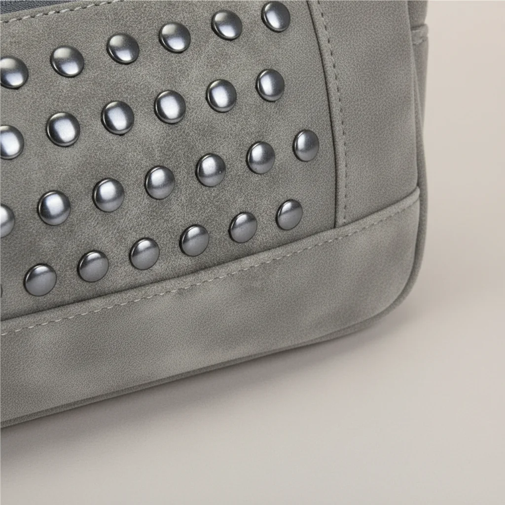 sac lycéenne simili daim bandoulière confort - Vue 8 - sac lycéenne