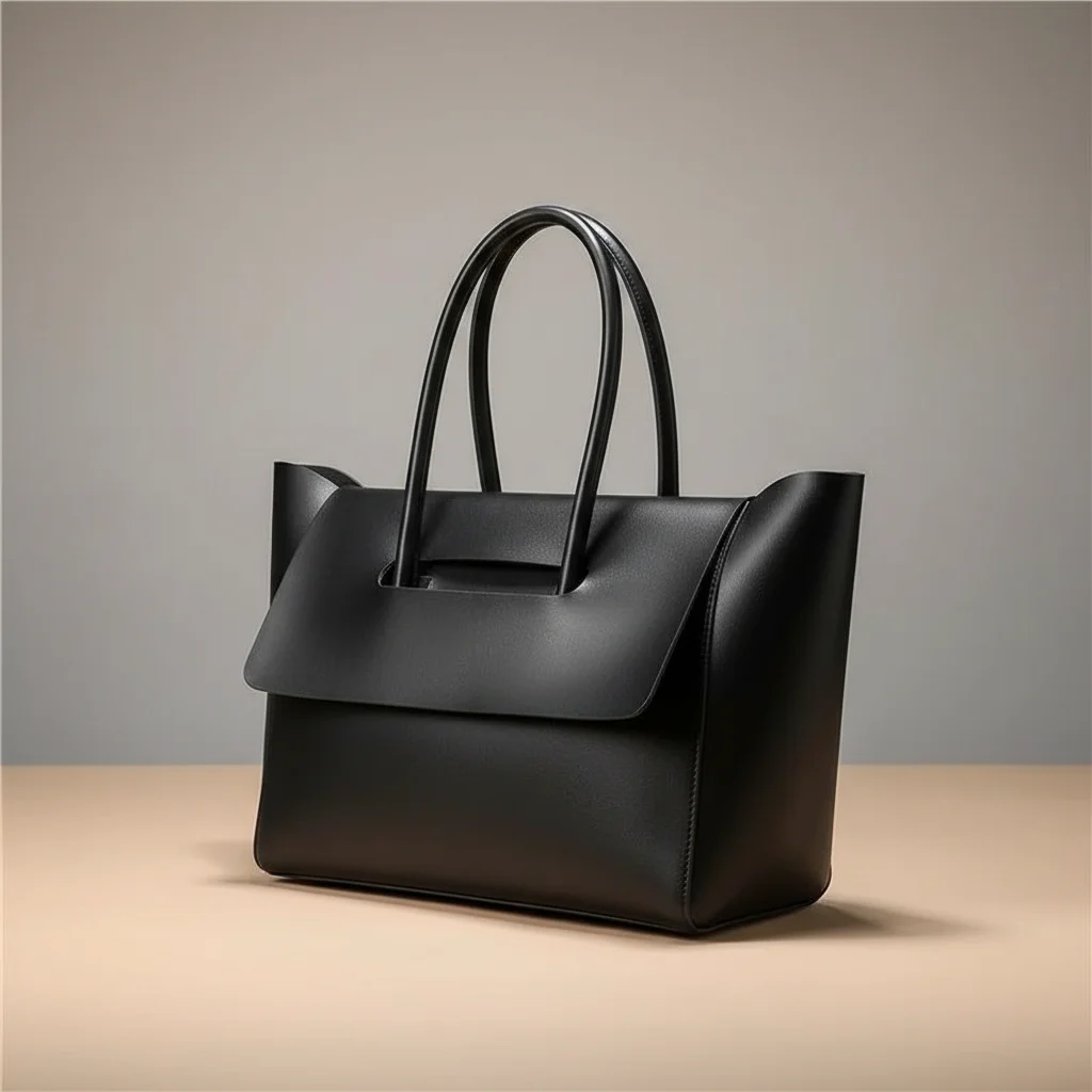 Sac lycéenne similicuir rabat moderne - Vue 1 - sac lycéenne
