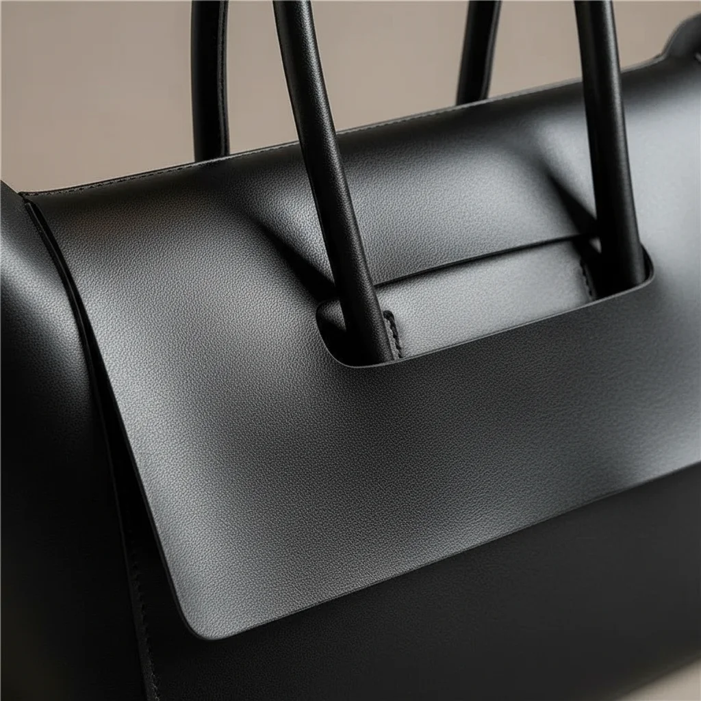 Sac lycéenne similicuir rabat moderne - Vue 4 - sac lycéenne