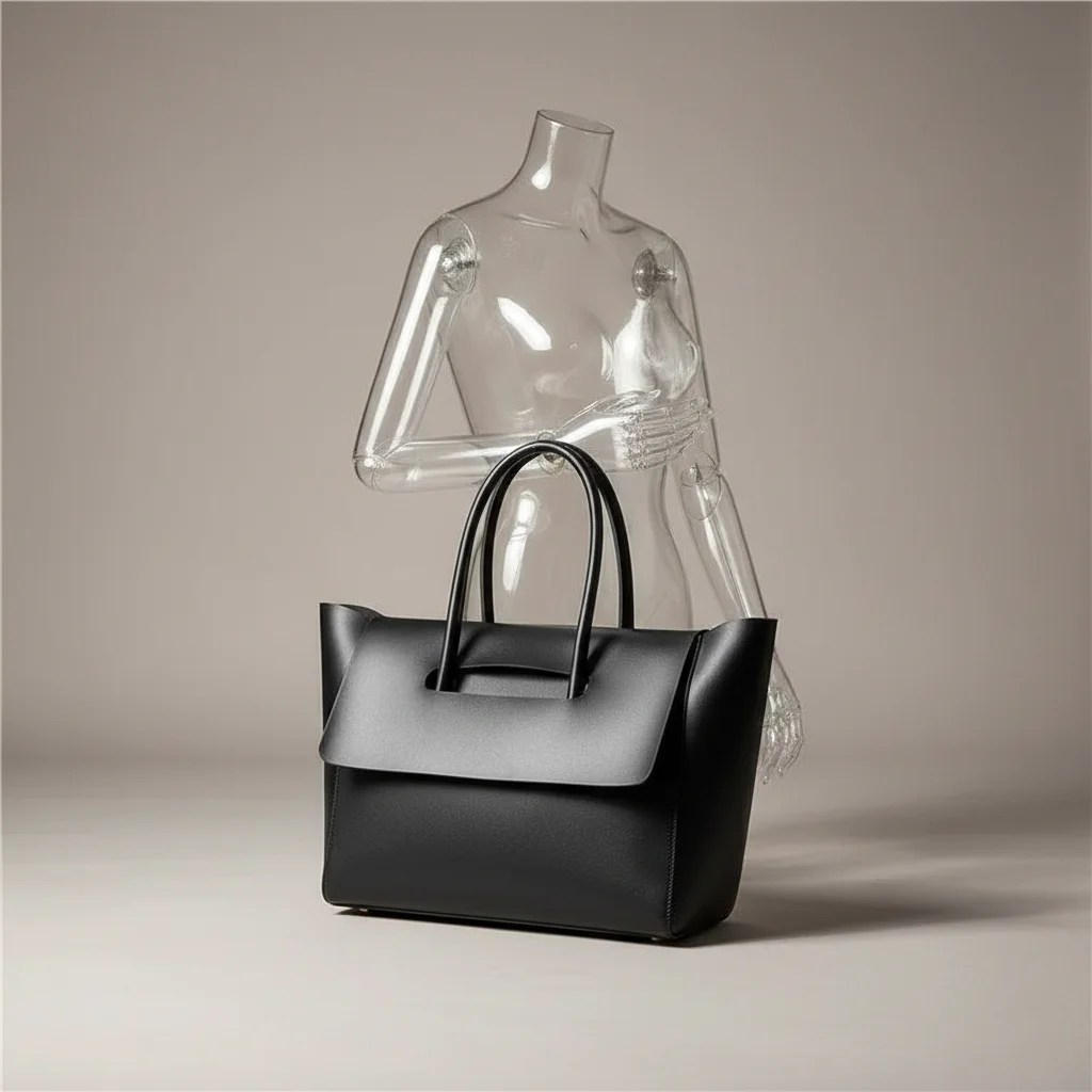 Sac lycéenne similicuir rabat moderne - Vue 5 - sac lycéenne