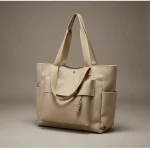Sac lycéenne toile grande capacité - Vue 1 - sac lycéenne