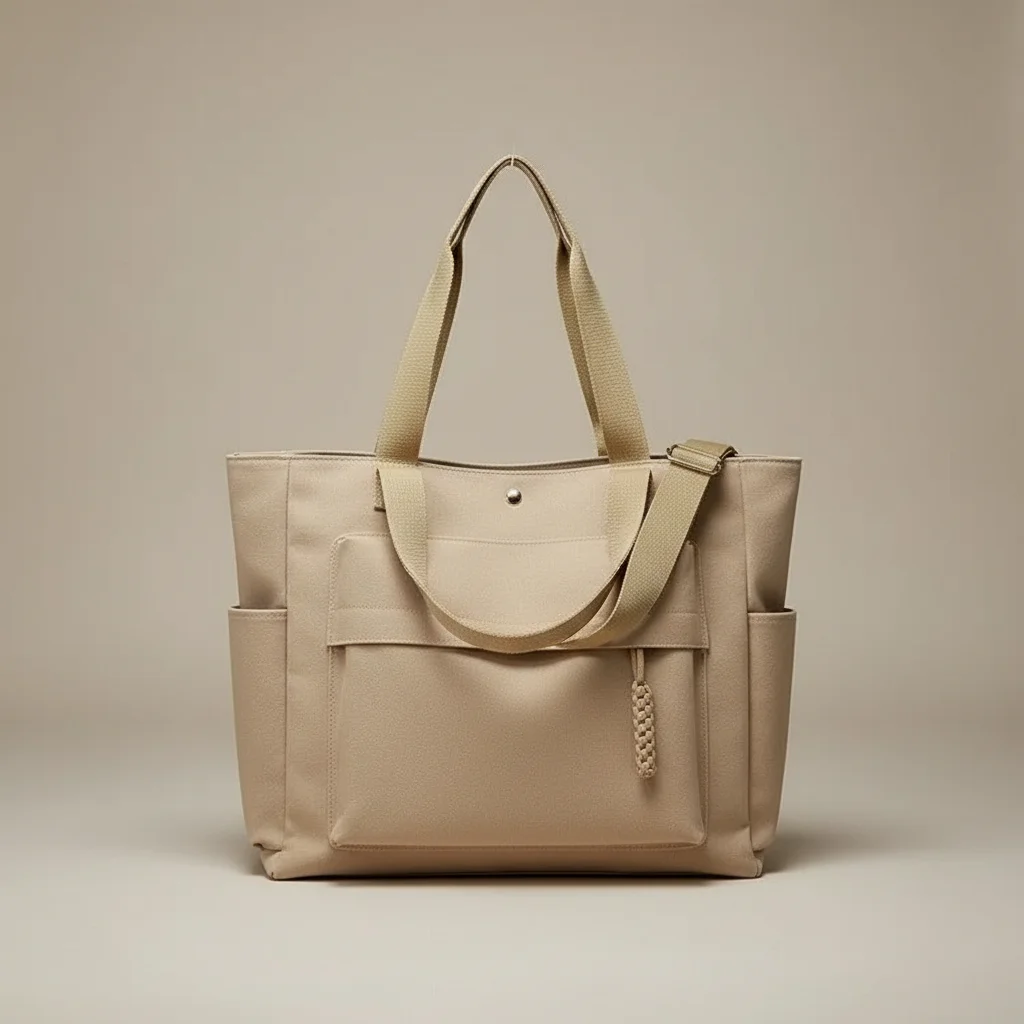 Sac lycéenne toile grande capacité - Vue 4 - sac lycéenne