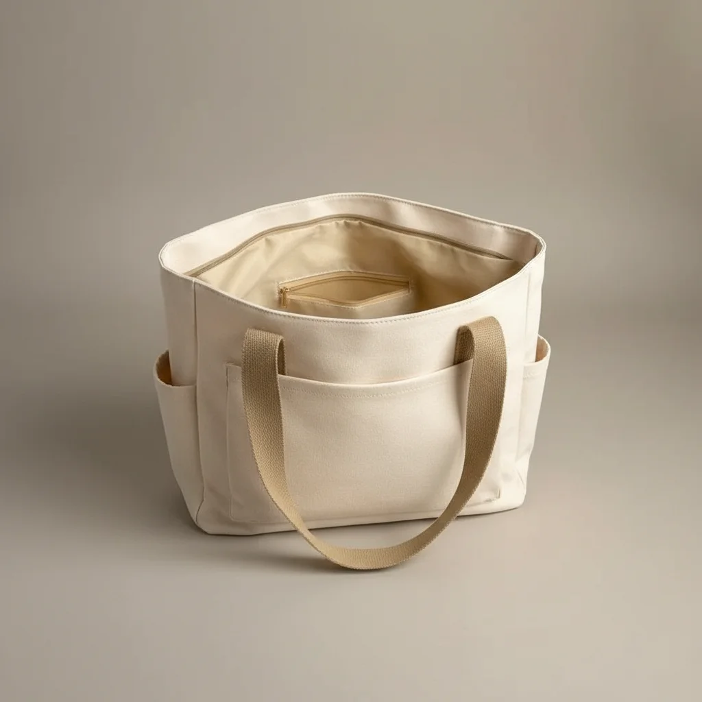 Sac lycéenne toile grande capacité - Vue 7 - sac lycéenne