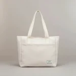 sac lycéenne toile minimaliste 15 pouces - Vue 1 - sac lycéenne