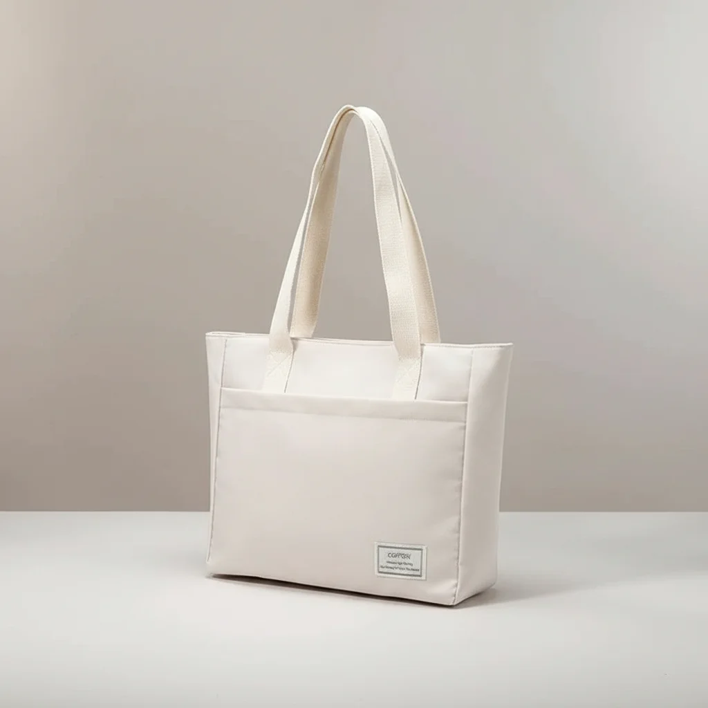 sac lycéenne toile minimaliste 15 pouces - Vue 3 - sac lycéenne