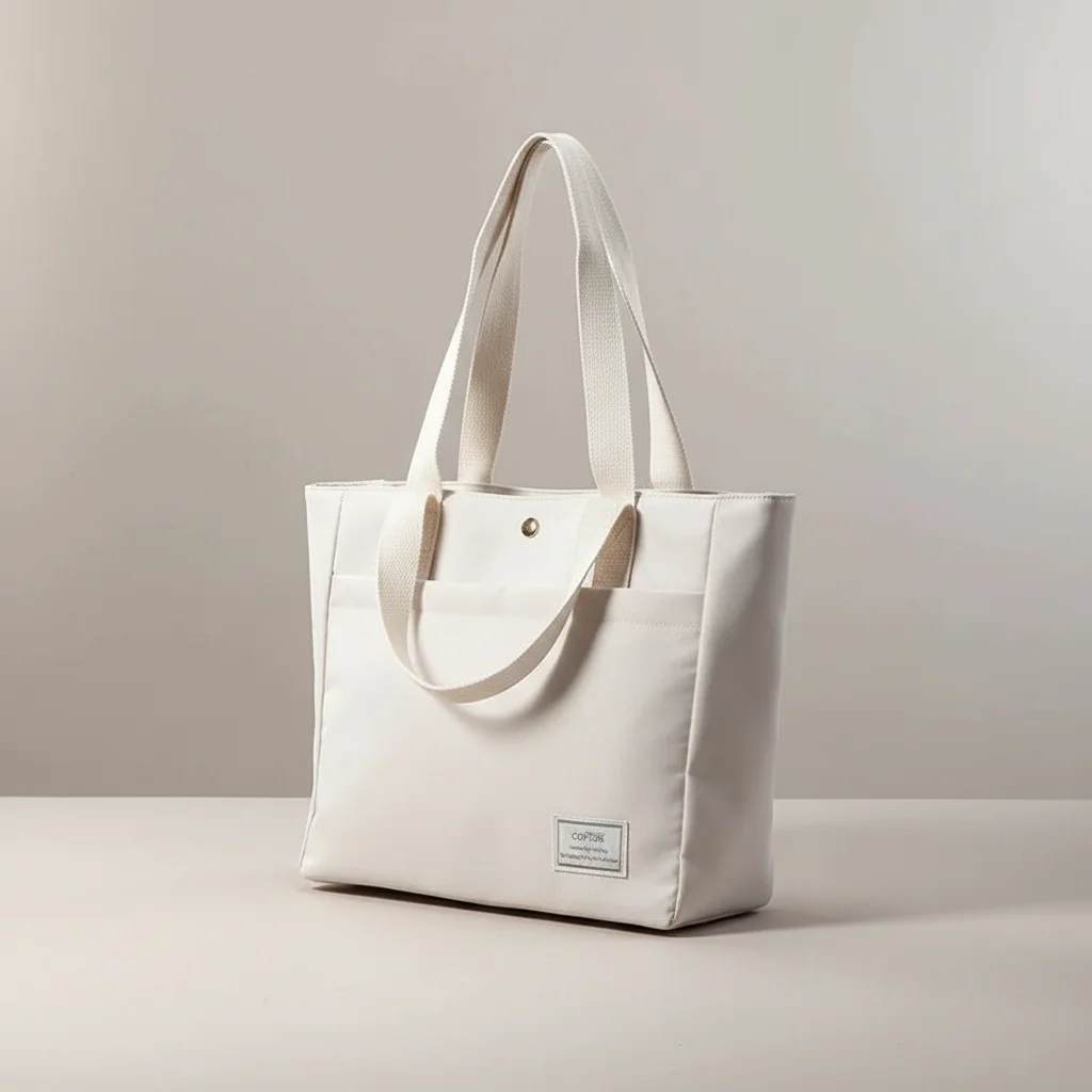 sac lycéenne toile minimaliste 15 pouces - Vue 4 - sac lycéenne