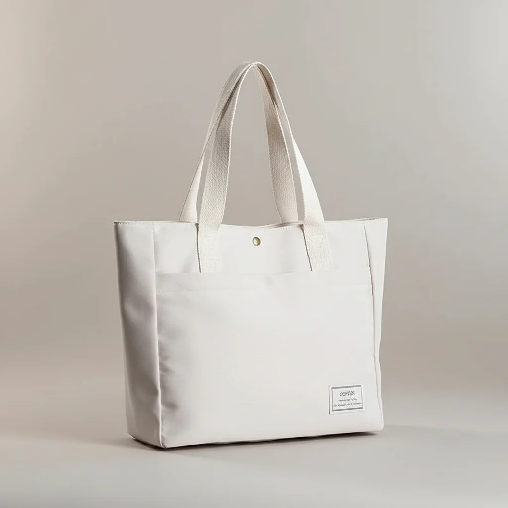 sac lycéenne toile minimaliste 15 pouces - Vue 5 - sac lycéenne