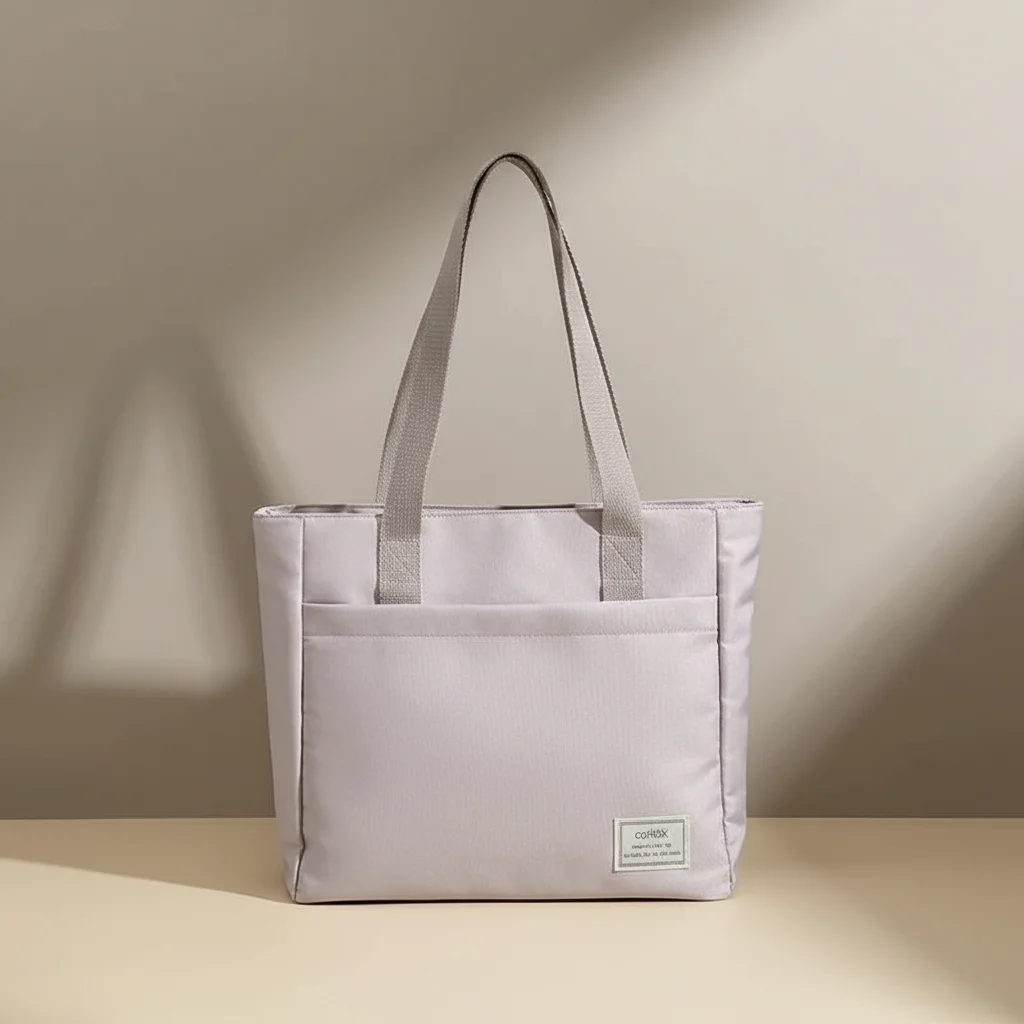 sac lycéenne toile minimaliste 15 pouces - Vue 8 - sac lycéenne