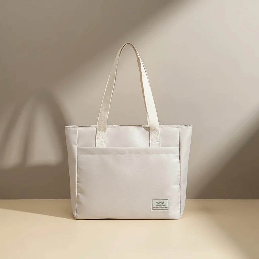 sac lycéenne toile minimaliste 15 pouces - Vue 9 - sac lycéenne