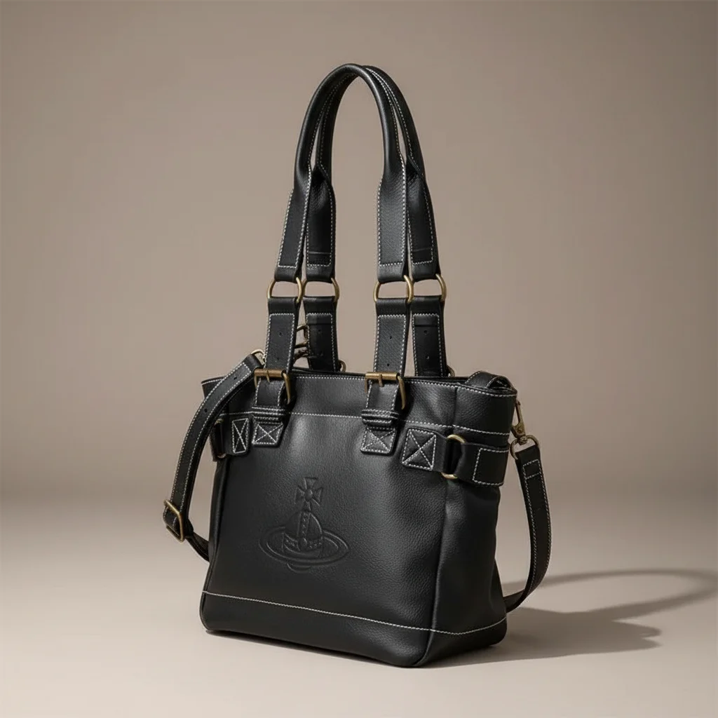 Sac lycéenne vintage similicuir 15 pouces - Vue 2 - sac lycéenne