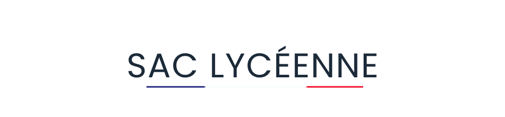 sac lycéenne